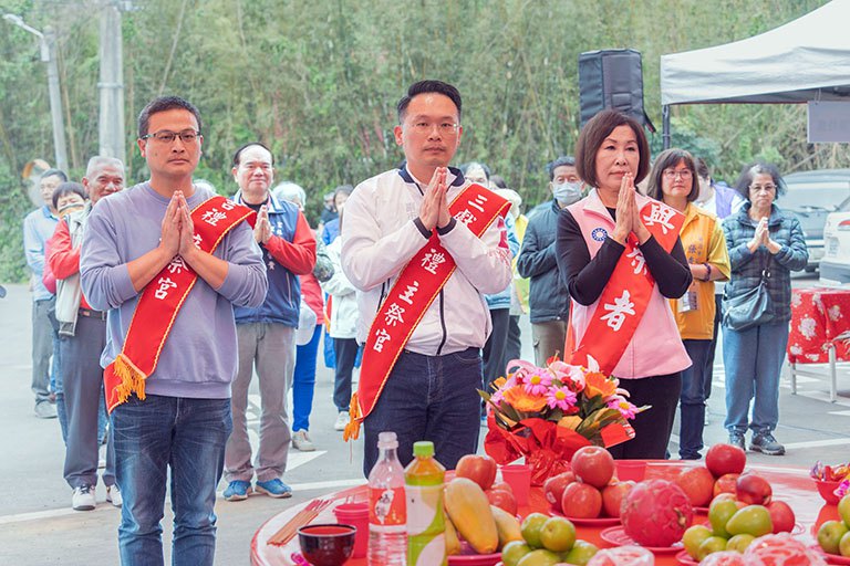 桃園天穿日祭天儀式　蘇俊賓副市長盼共同維護資源永續