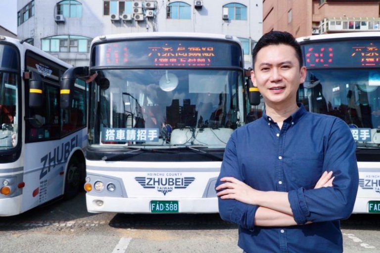 鄭朝方宣布　4/1起竹北免費市民公車假日全面復駛