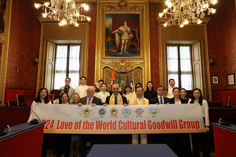 太極門義大利推動良心與和平　掌門人與教宗世紀會晤