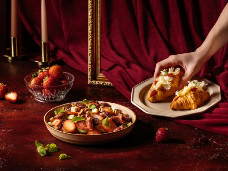 煙波新竹莫內饗宴自助餐廳重磅升級　  冷泉酒焰炙60盎司巧克力和牛戰斧霸氣登場