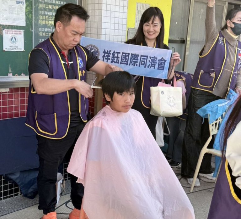 新竹縣市同濟會寒冬送暖 偏鄉助學童 新竹縣市同濟會寒冬送暖 偏鄉助學童