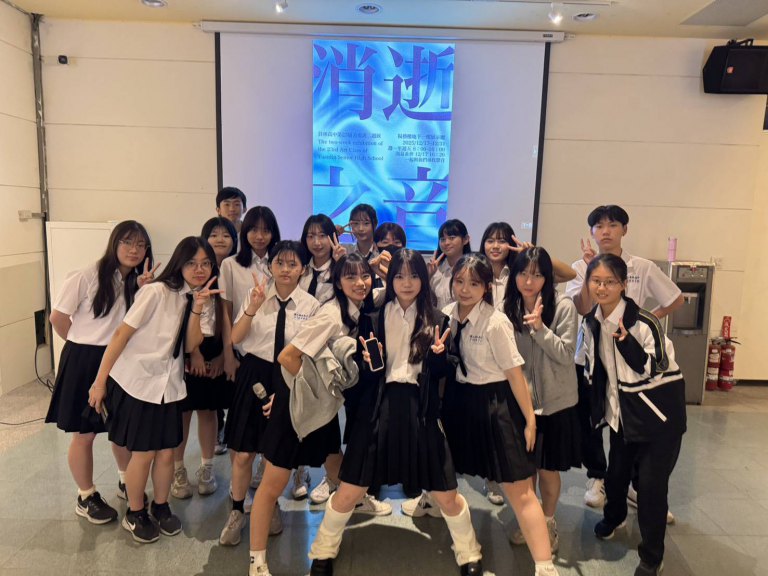 看見聲音，聽見自己～　員林高中美術班〈消逝之音〉展現高中生專業策展力