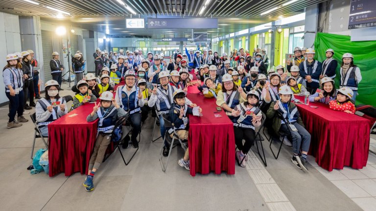 桃園捷運綠線首度開放參觀　張市長：親身感受公共建設背後辛勞