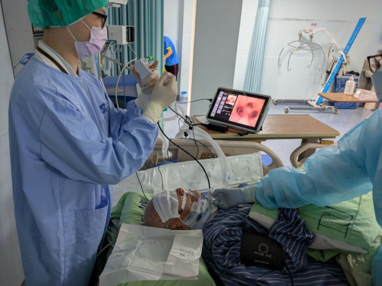 竹榮引領智慧醫療新潮流　晉弘科技董事長鄭竹明博士蒞院參訪