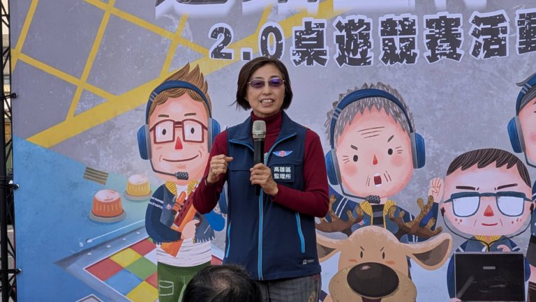 高雄區監理所推廣交通安全 　「道路生存戰」桌遊上百人競賽同樂