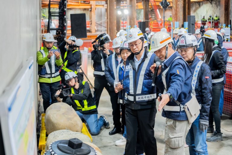 桃園捷運綠線創紀錄! 拚119年全線通車7台潛盾機同步掘進 桃園捷運綠線創紀錄! 拚119年全線通車7台潛盾機同步掘進