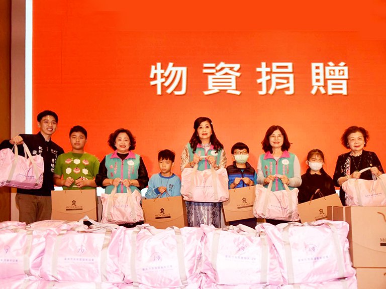 臺南市美食暨藝術協會公益捐贈　助學送暖不缺席