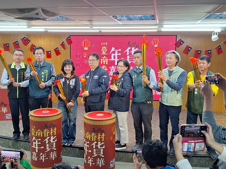 首屆永康眷村年貨嘉年華123開跑　黃偉哲邀體驗眷村美食與濃厚人情味