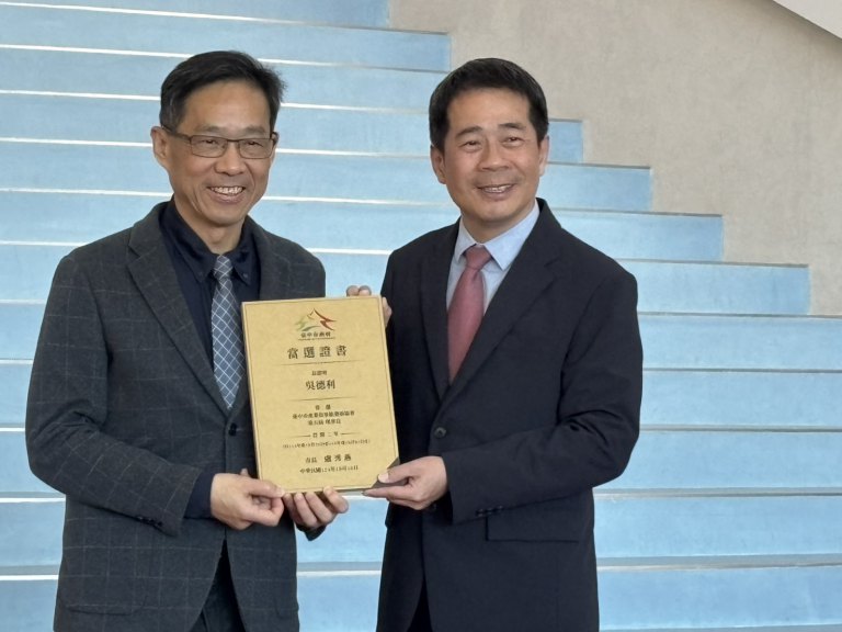 吳德利接台中市產業故事館發展協會理事長　產業文化整合行銷邁向國際