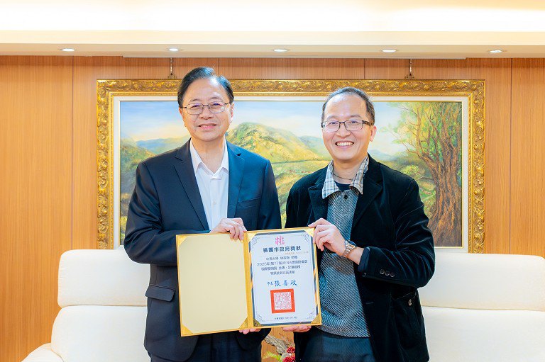 張善政接見iENA德國發明展獲獎者　肯定其卓越研發實力