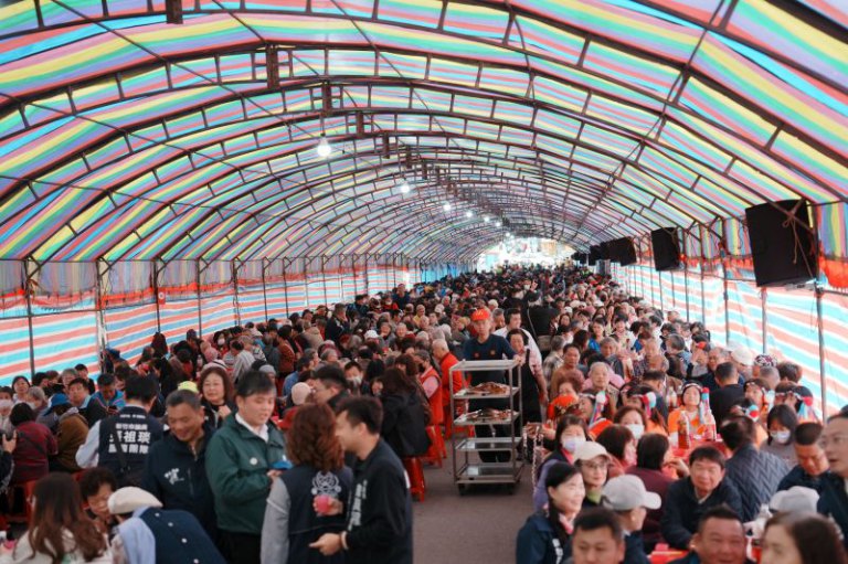 ⽵蓮寺「善念・⾏動」寒⼠尾牙宴　  綿亙17年持續送暖共迎新春