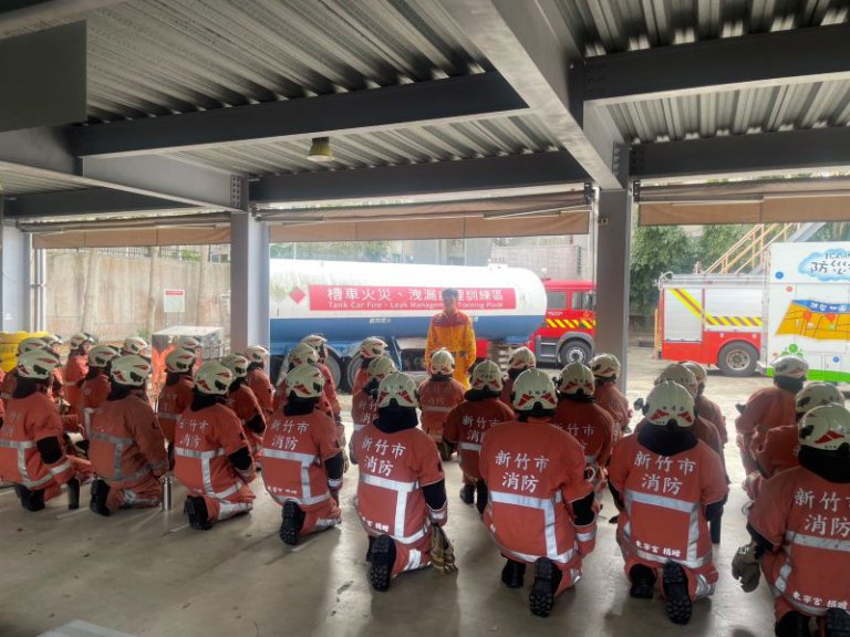厚植城市防救災量能！　竹市56名新進消防人員職前訓練啟動