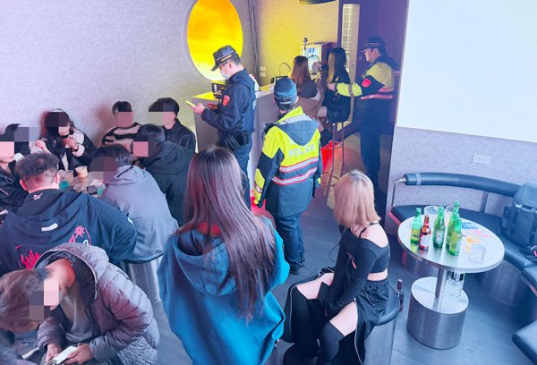 中壢警方雷霆除暴專案勤務　淨化治安守護青少年寒假安全