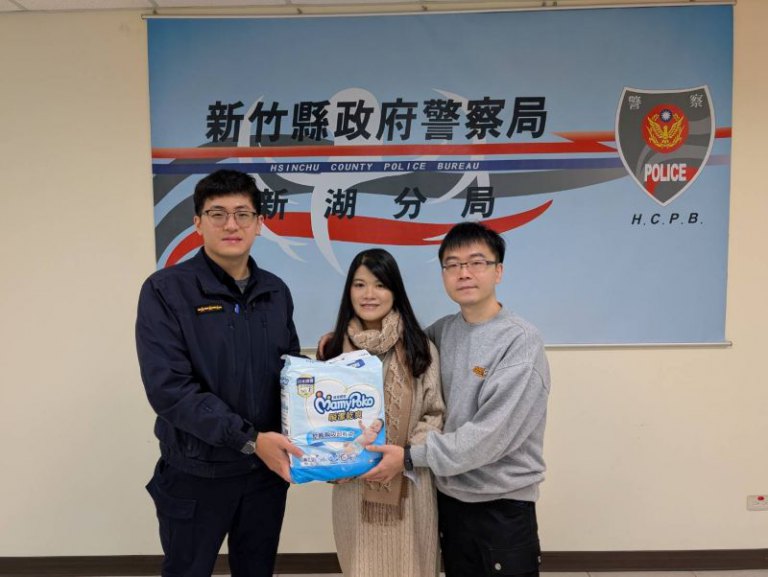 湖口警暖心開道　助臨盆孕婦平安送醫