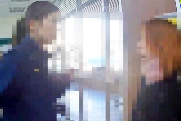 中壢警局在桃園一醫院逮人　被逮女通緝犯情緒激動