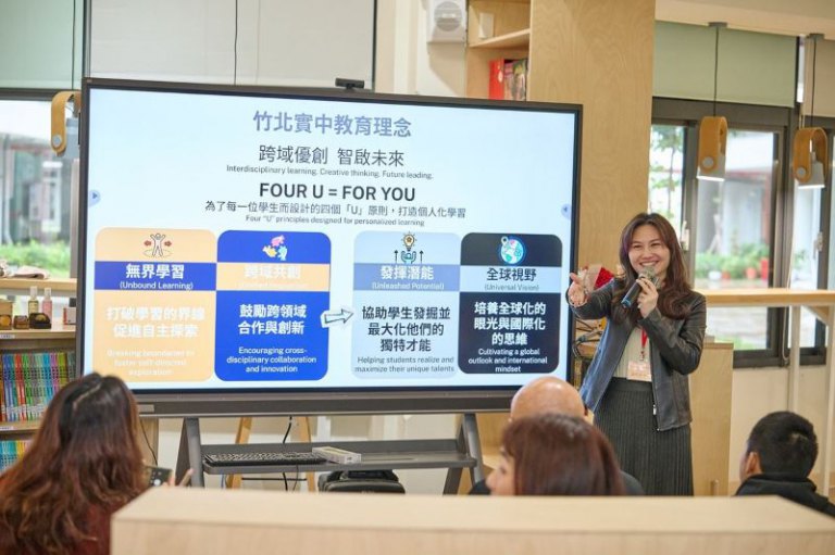 楊文科打造無界學習與技職專業雙引擎　竹北實中、自強高工首屆招生詢問度夯