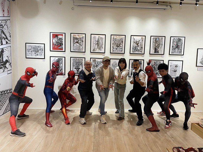 「蜘蛛人宇宙與他的朋友們？」　展期長達八週 全館免費入場