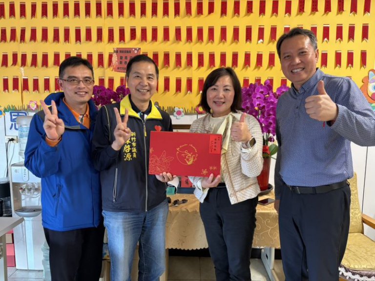 新竹榮家拜會市議員陳啓源　交流資源共享理念