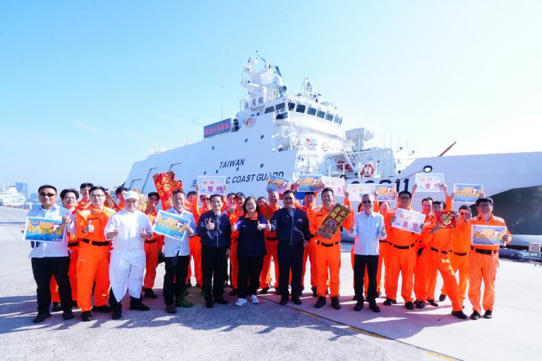 管碧玲連三年手作圍爐年菜　疼惜與關懷料理入味感謝海巡守護