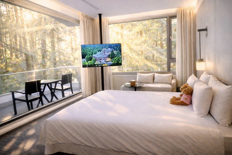 春遊搶搭百年蒸汽火車　百歲櫻王、櫻后染井吉野櫻3月中綻放