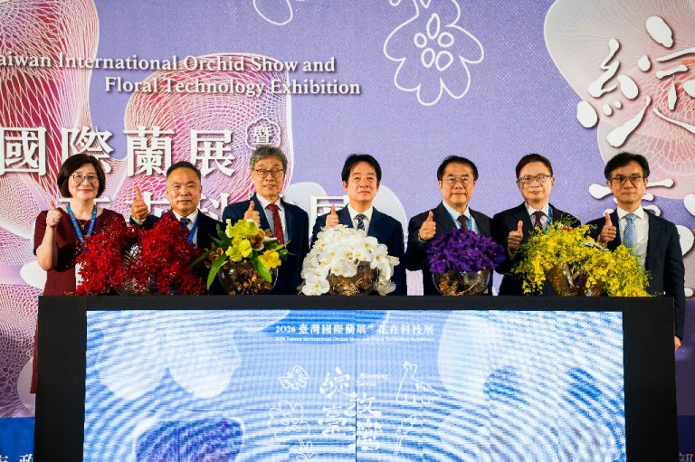 「綻放臺灣」　2026臺灣國際蘭展暨花卉科技展開展