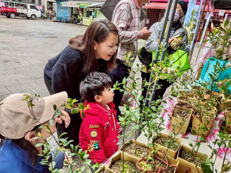 林業保育署新竹分署 3月5日贈苗　與您「領取臺灣原生綠 厚植臺灣綠實力」