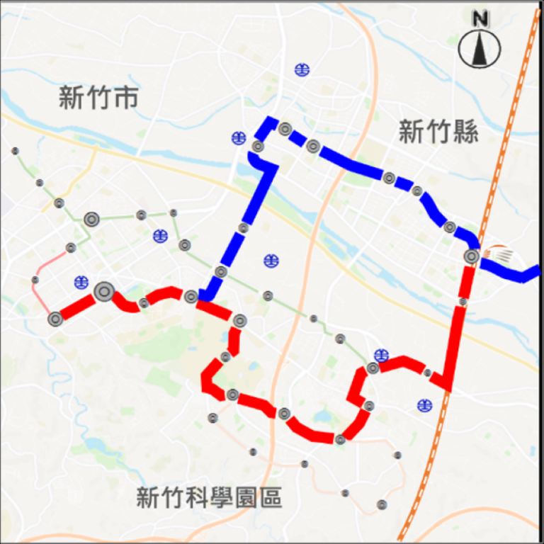 大新竹輕軌紅藍線整合可行性研究決標　擘劃竹市大眾運輸新藍圖
