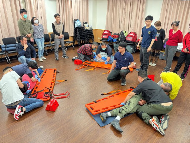 竹市辦理EMT-1初級救護技術員訓練　　強化城市防災與醫療韌性