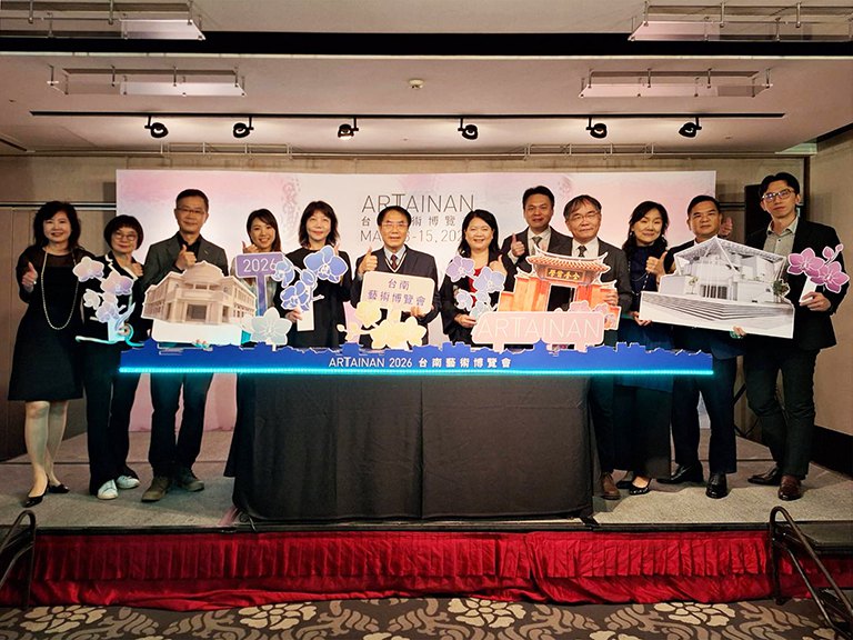 臺南藝術博覽會開幕　黃偉哲邀來趟北蘭花南藝博之旅