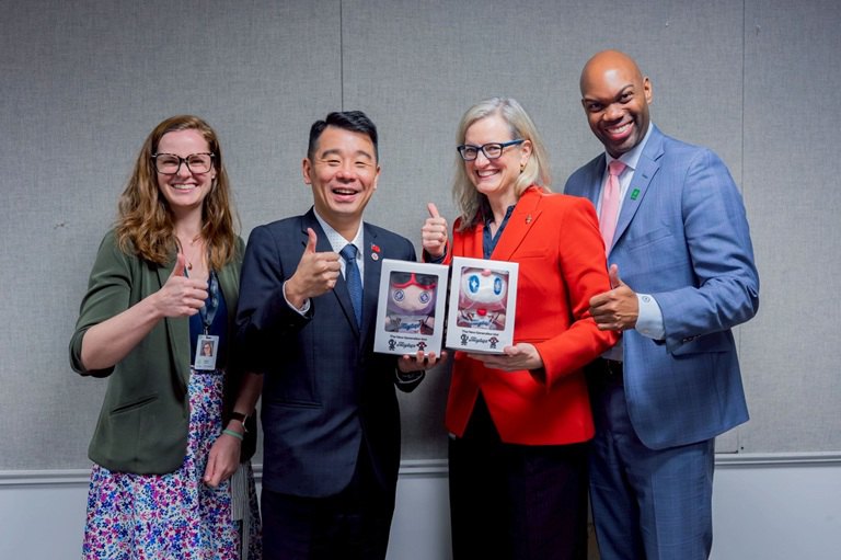 桃園副秘書長金志聿率團訪美　拜會羅里市府交流智慧城市