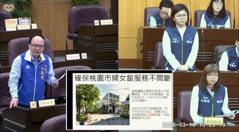 婦女館三度流標暴露制度問題　林政賢籲全面檢討婦幼政策補破網