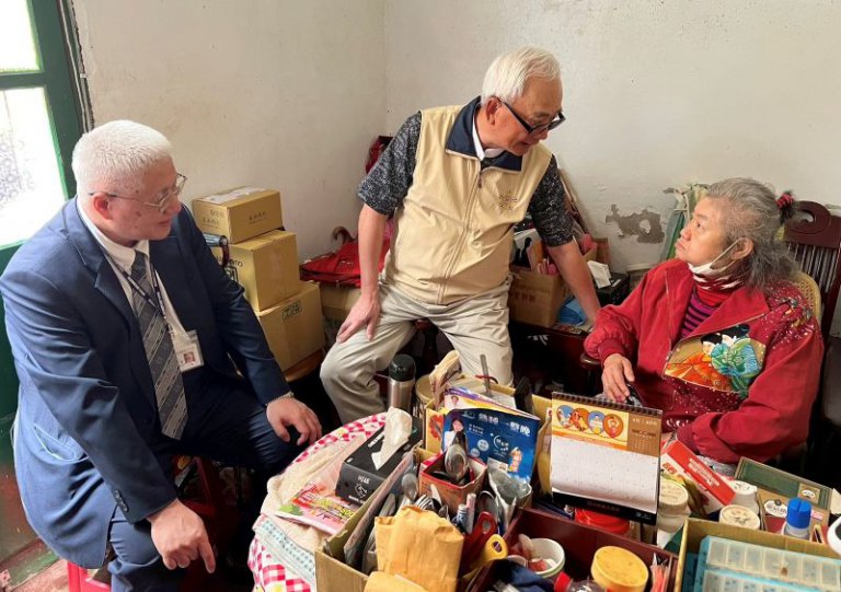 一點生變全面應援　輔導會副主委陳進廣視導新竹地區安心御老平台