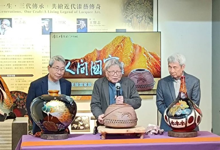 人間國寶雙特展登場！　竹北新瓦屋即日起展出國家級漆竹藝作品