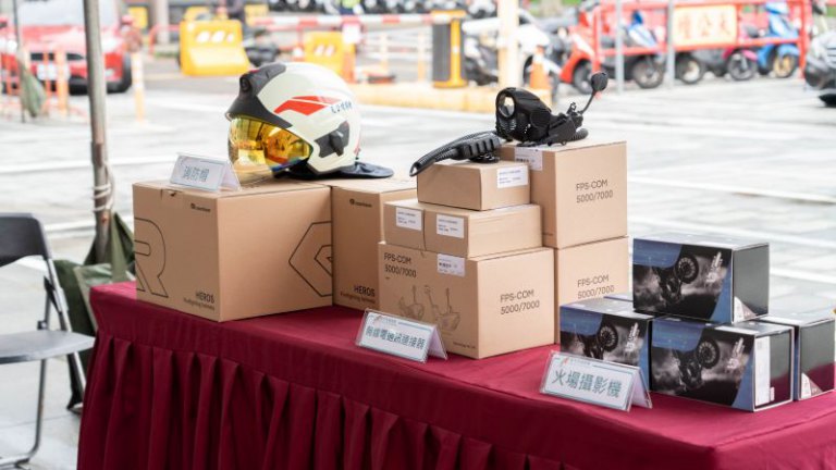 新竹天公壇捐贈440萬元救災裝備　高虹安市長感謝善舉 守護市民安全