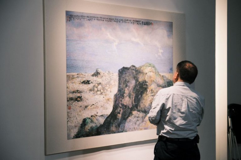 國立陽明交通大學藝文中心策展　「詩學畫域——黃光男文人墨彩新視域」展覽