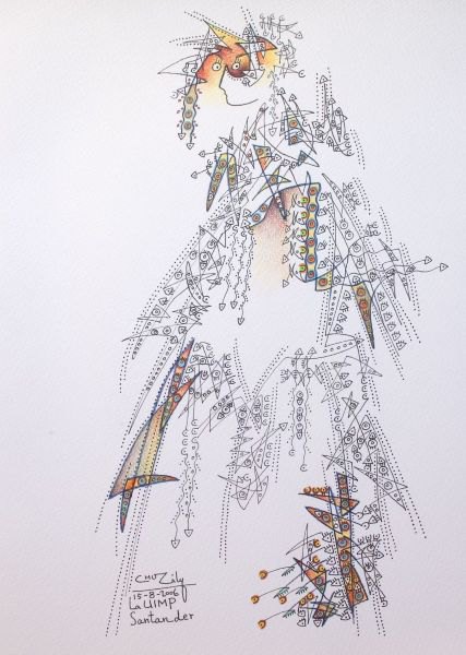 深鐵置業大廈52層的雲端展廳一朱麗麗個人藝術展覧