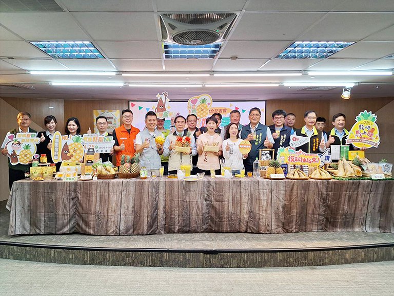 臺南鳳梨綠竹筍迎豐收　黃偉哲邀您來食當季吃在地