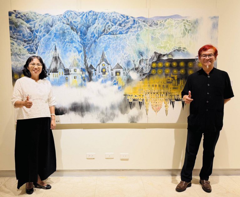 東方筆墨遇見歐陸光影　莊連東「旅歐觀想」展現跨文化對話