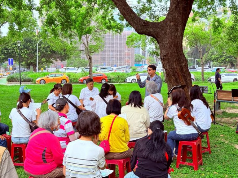 竹市氣候變遷市民學堂北大公園登場　 從「曬生活」落實淨零綠生活