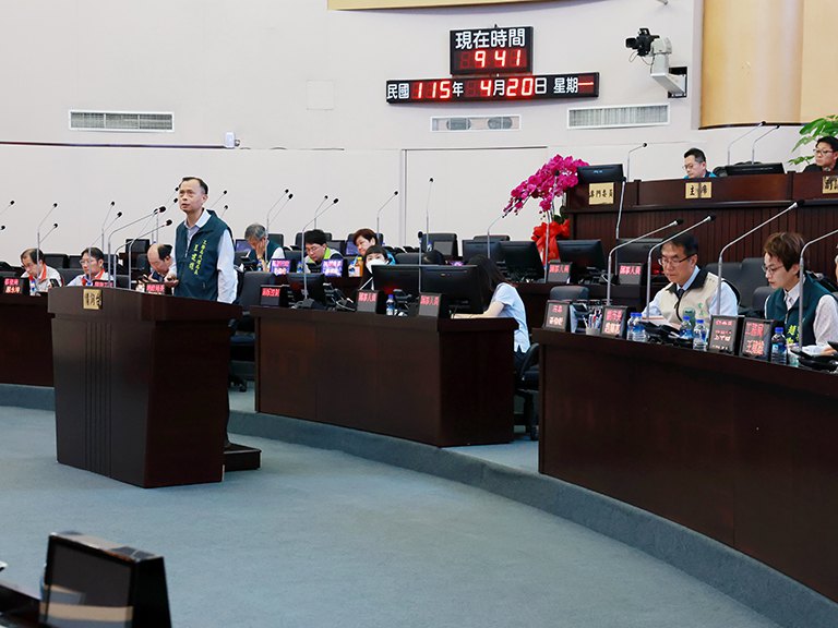 南市議會探討土石方去化　及亞太國際棒球場營運