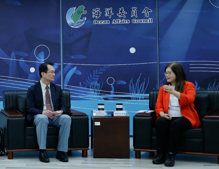 高科大校長吳忠信率團拜會海委會主委管碧玲　攜手海洋治理、科研與教育發展