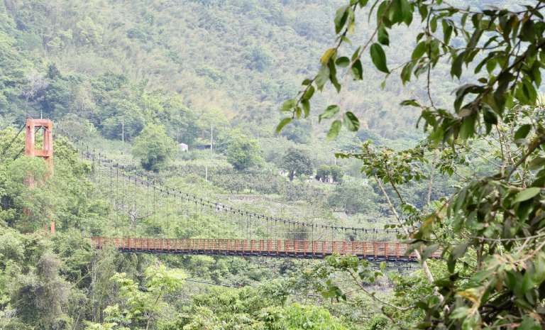 梅山吊橋災後復建工程開工　提升梅山部落交通安全