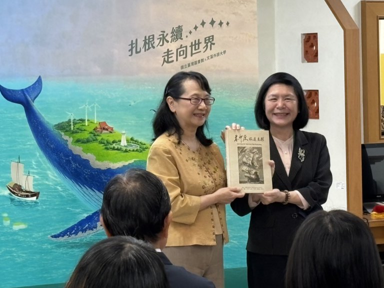 文藻攜手國臺圖設南部中心 　推動臺灣學國際化