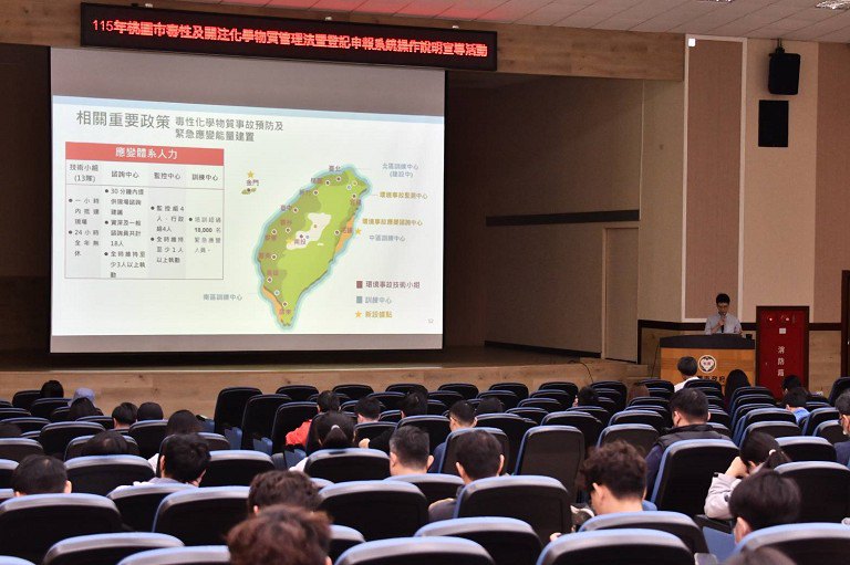 落實高風險場所業者自主管理　桃園致力綠色化學的提升