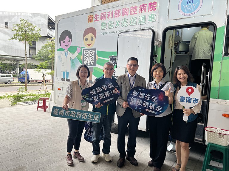 一張X光看見骨鬆與心臟風險　臺南AI行動醫院智慧健檢亮相AI IMPACT