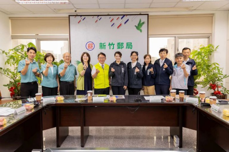 高虹安市長拜會新竹郵局　推動7處用地活化再生