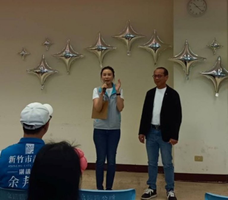 公園里慶祝母親節　里長林季蓉：大家共聚一堂滿心歡喜與感謝