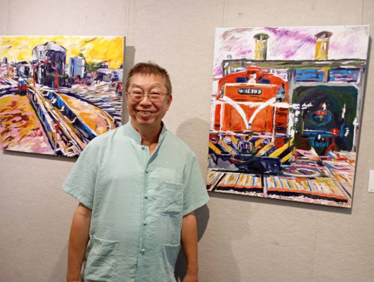 建築師畫家羅榮源《玉山風華》個展彰化藝術館登場　近百幅創作幀幀精彩