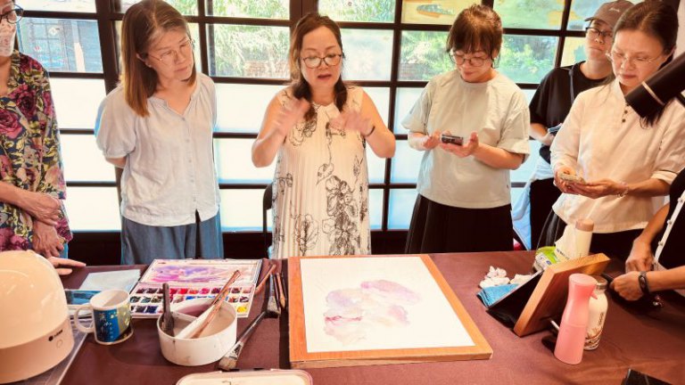 蕭如松藝術園區藝術季大師講座今日展開