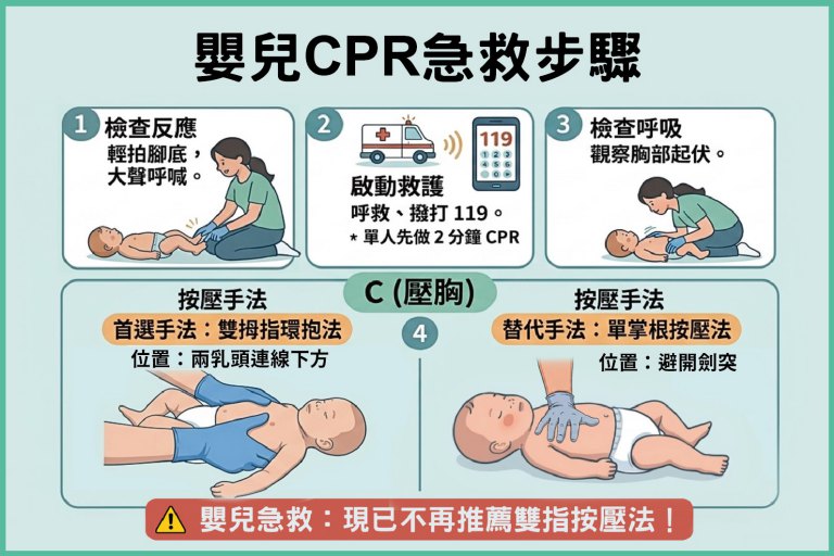 彰化119線上DA-CPR成功指導！　消防與家屬攜手搶命、3月大男嬰成功恢復心跳